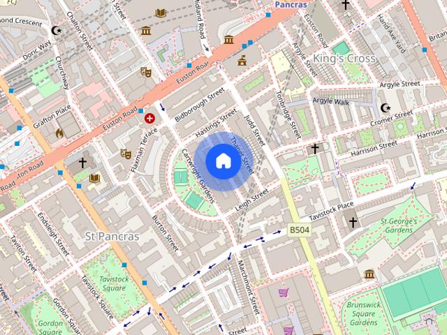 Apartment for rent in Saint Pancras, Greater London