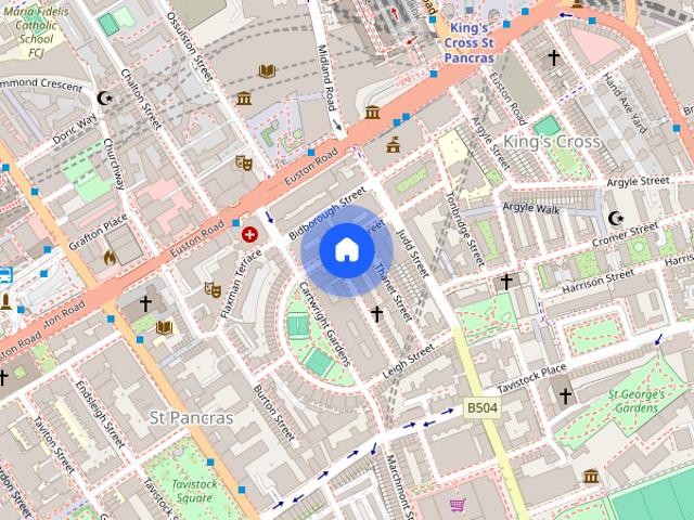 Apartment for rent in Saint Pancras, Greater London