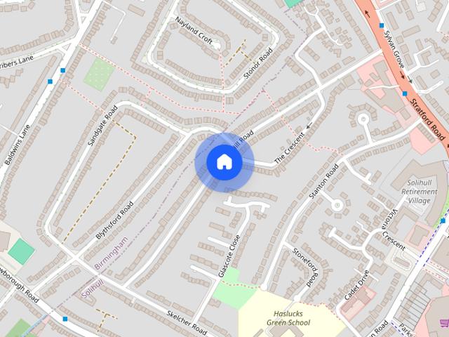 House for rent in Shirley, West Midlands
