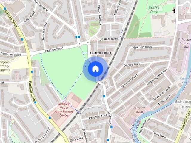 House for rent in Radford, West Midlands