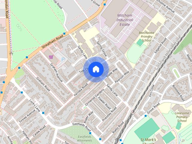 Apartment for rent in London Borough of Merton, Mitcham