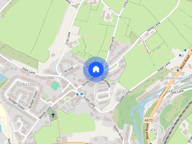 House for rent in Dobcross, Oldham
