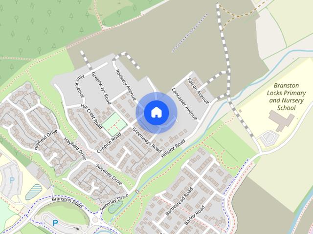 House for rent in Beamhurst, Staffordshire
