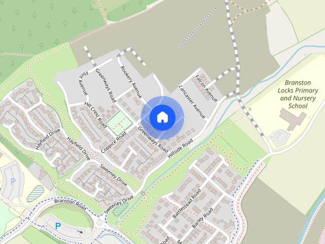 House for rent in Beamhurst, Staffordshire