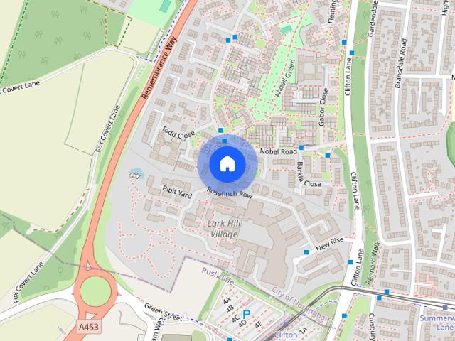 House for rent in Clifton, City of Nottingham