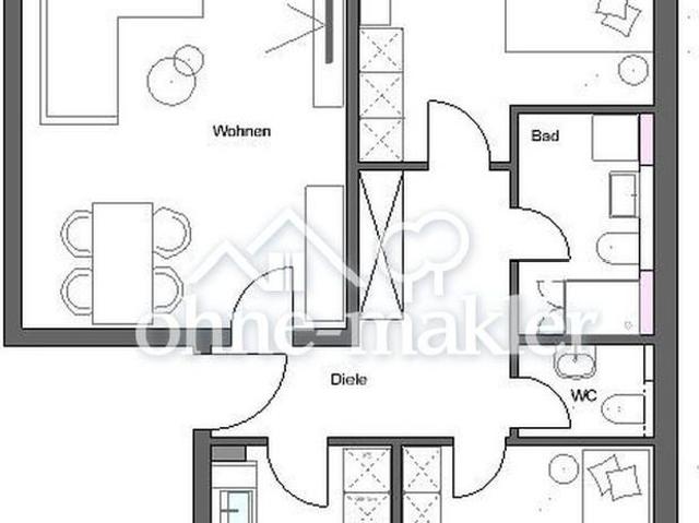 Apartment mieten in Martinsviertel-West, Hessen