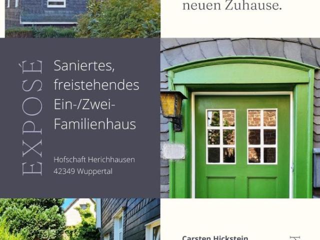 Haus kaufen in Wuppertal, Nordrhein-Westfalen