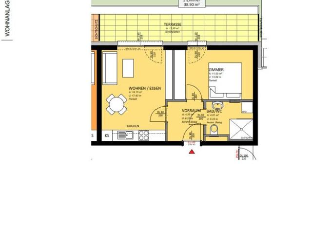 Apartment mieten in Zösenberg, Weinitzen