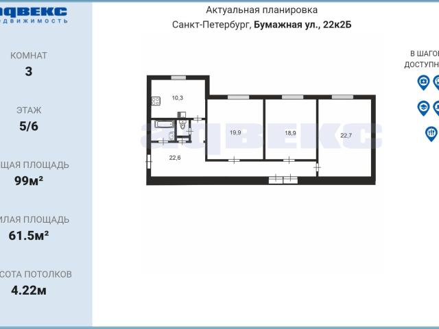 Квартира продажа в Нижегородская Ст-ца