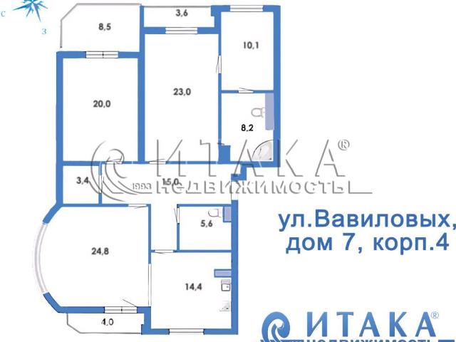 Квартира продажа в Нижегородская Ст-ца