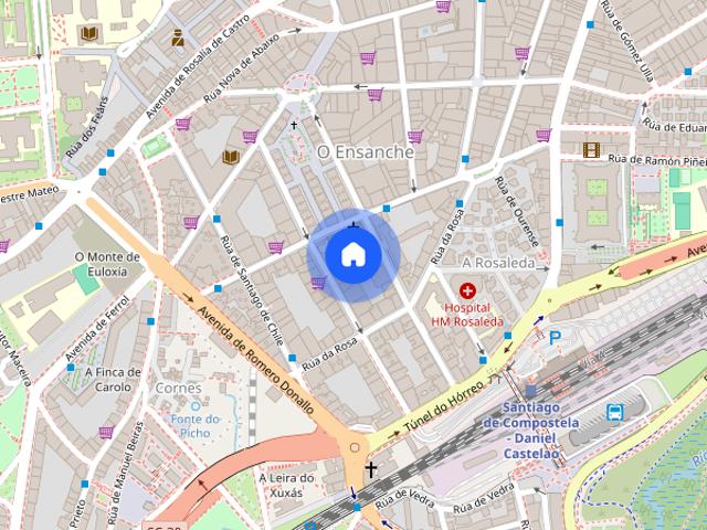 Apartamento en alquiler en Santiago de Compostela, Santiago