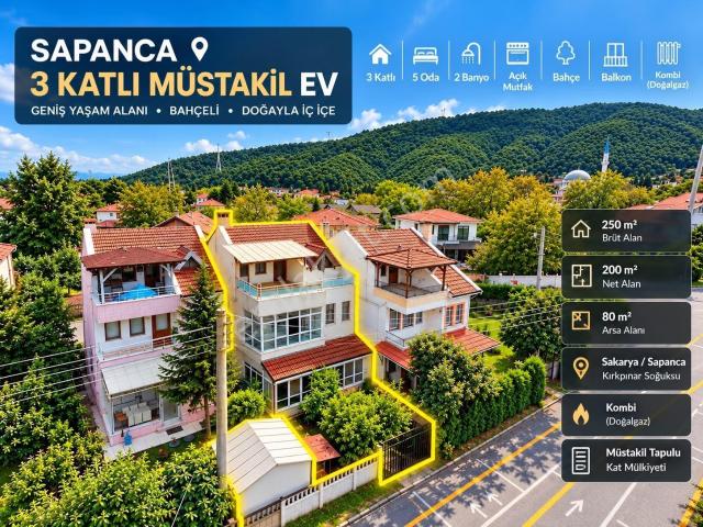 Kurtköy, Sapanca içerisinde satılık Villa