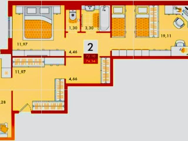 Квартира продажа в Солнечный 2, Саратов