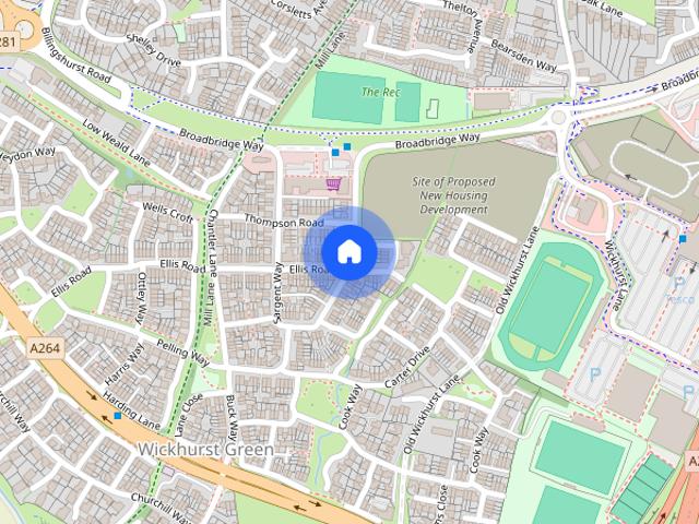 Apartment for rent in Wickhurst Green, Horsham