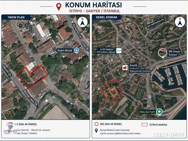 Sariyer, İstanbul içerisinde satılık Arsa
