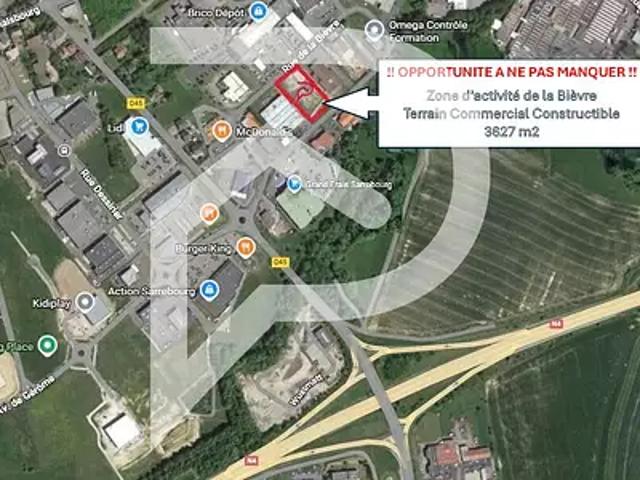Terrain vente à Sarrebourg-Château-Salins, Sarrebourg