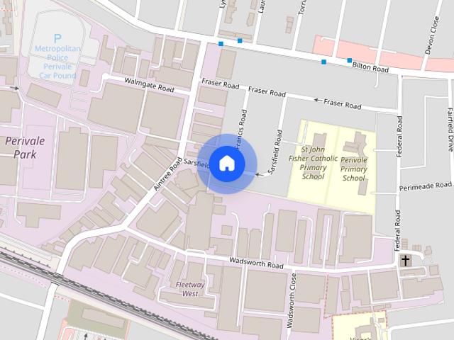 House for rent in London Borough of Ealing, Perivale