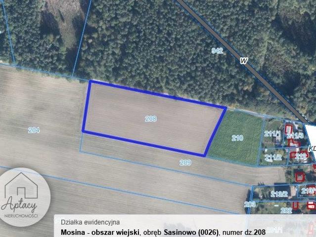 Grunt na sprzedaż w Babki, Wielkopolskie