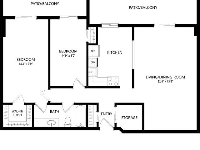 Apartment for rent in Saskatoon, Saskatchewan