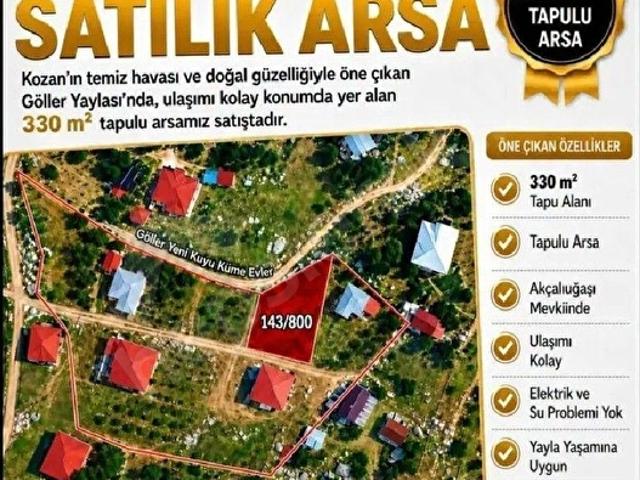 Kozan, Adana içerisinde satılık Arsa