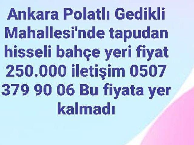Polatli, Ankara içerisinde satılık Arsa