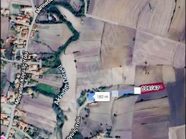Minnetler, Babaeski içerisinde satılık Arsa