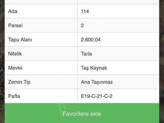 Düzova, Vize içerisinde satılık Arsa