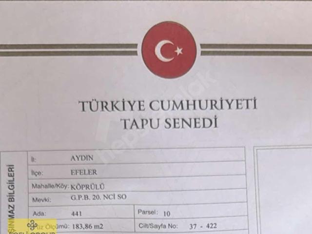 Aydın, Efeler içerisinde satılık Arsa