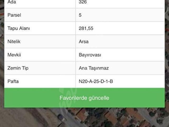 Muğla içerisinde satılık Arsa