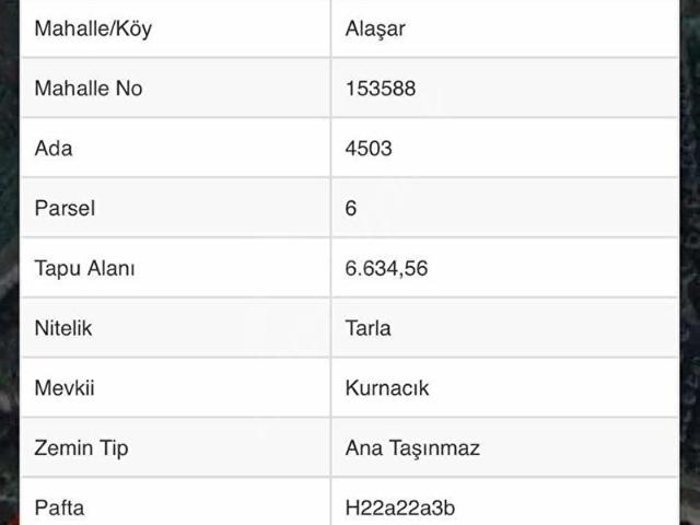Osmangazi, Bursa içerisinde satılık Arsa