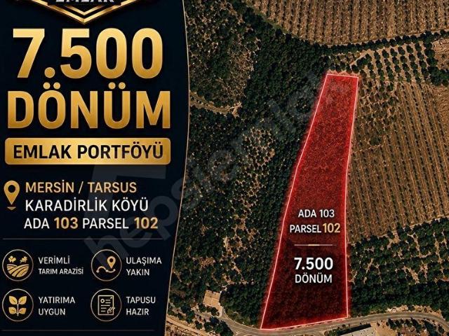 Tarsus, Mersin içerisinde satılık Arsa