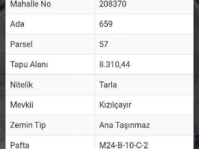 Gönen içerisinde satılık Arsa