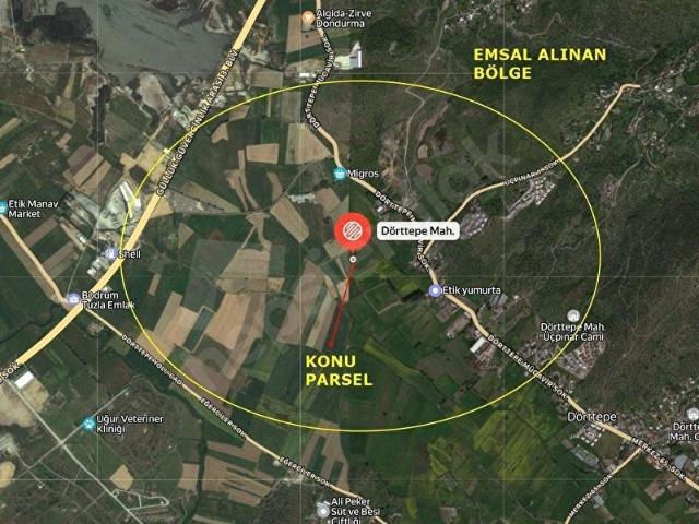 Milas, Muğla içerisinde satılık Arsa