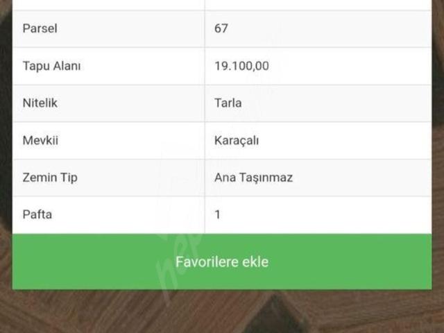 Yukarısevindikli Mahallesi, Muratlı içerisinde satılık Arsa