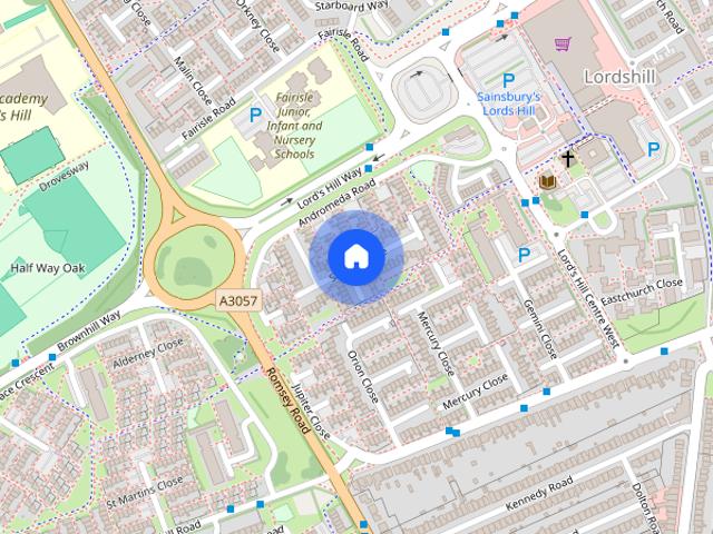 Apartment for rent in Lordshill, City Of Southampton