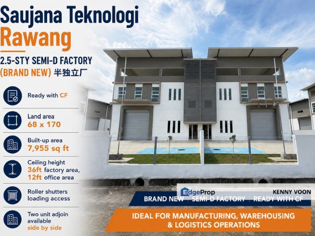 Warehouse for rent in Selayang, Selangor