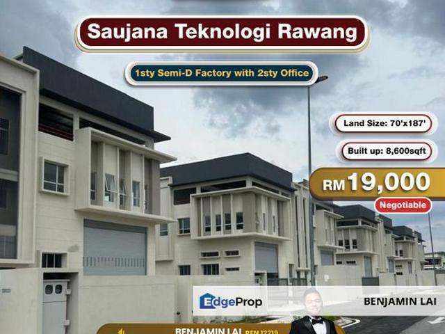 Warehouse for rent in Selayang, Selangor