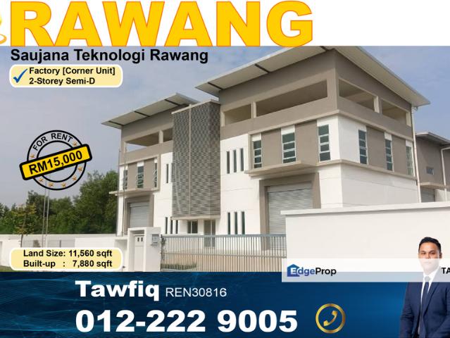 Warehouse for rent in Selayang, Selangor