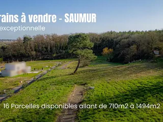 Terrain vente à Saumur