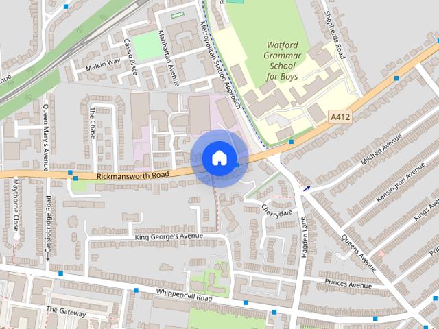 Apartment for rent in Holywell Estate, North Watford