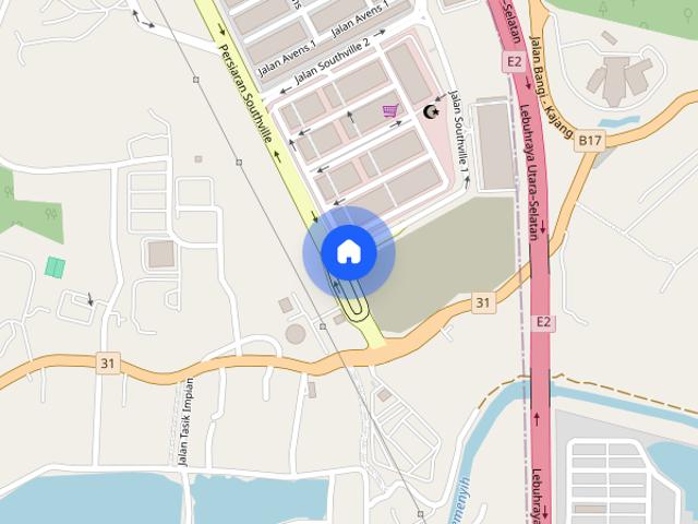 Apartment for rent in Tanjong Sepat, Selangor