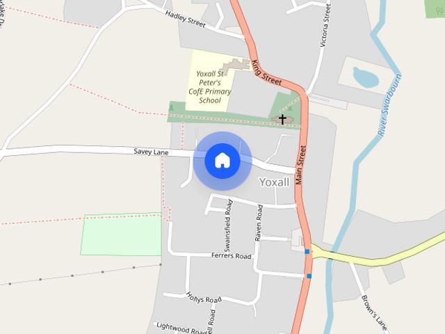 House for rent in Yoxall, East Staffordshire