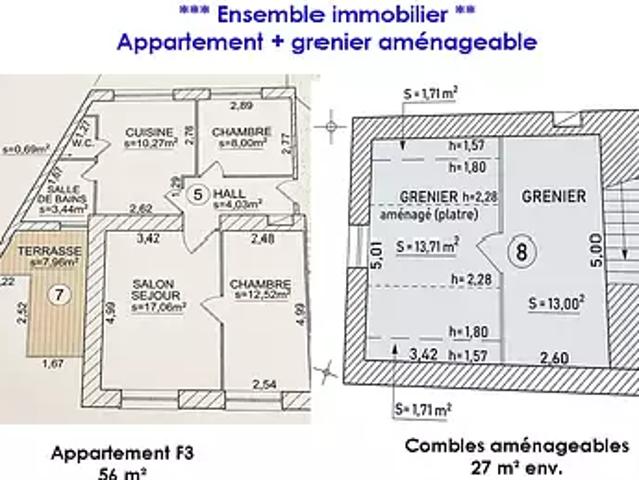 Appartement vente à Savigneux, Loire