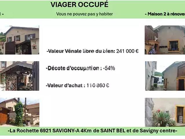 Maison vente à Villefranche-sur-Saône, Rhône
