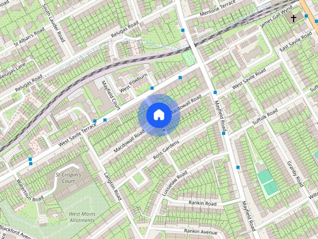Apartment for rent in Blackford, Scotland