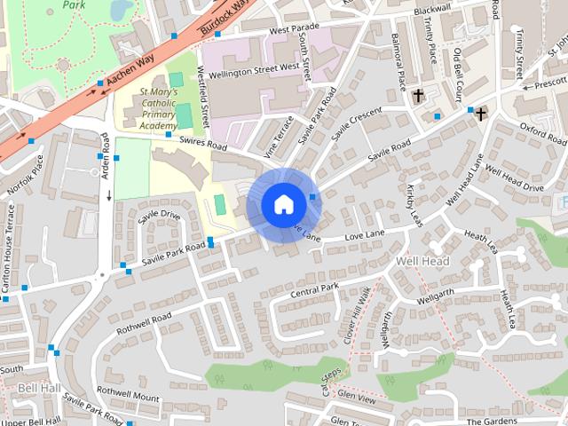 House for rent in Woolshops, Halifax