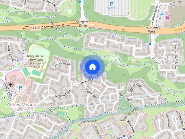 House for rent in Abbey Meads, Abbey Mead