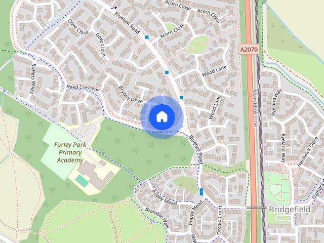 Apartment for rent in Bridgefield, Ashford