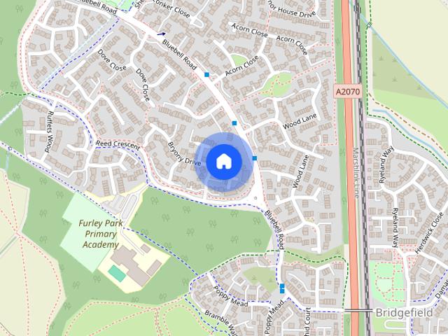 Apartment for rent in Park Farm, Bridgefield