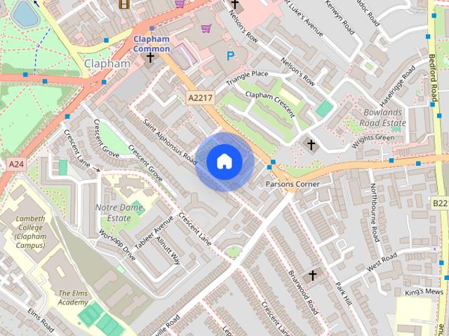 Apartment for rent in Clapham, Greater London